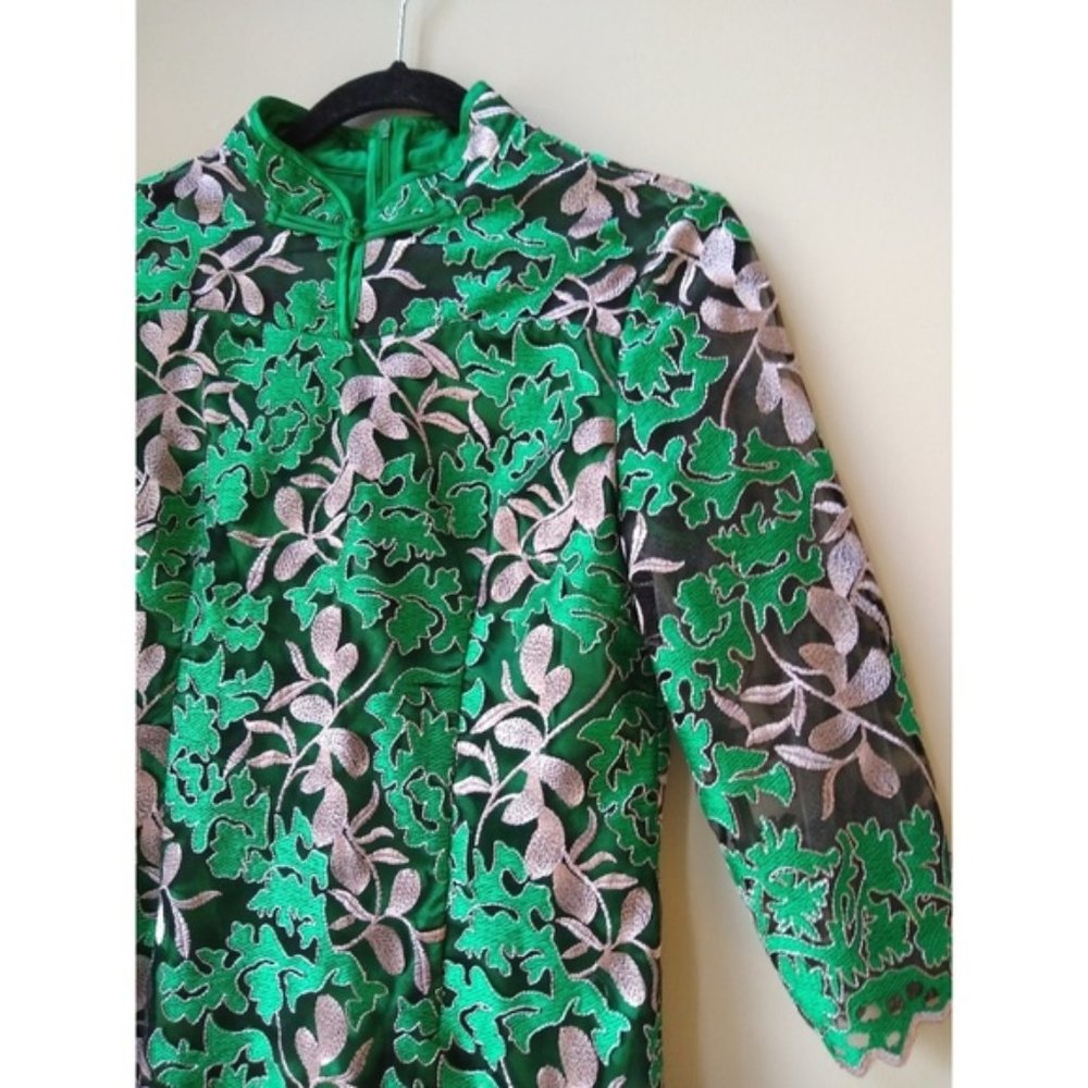 Stylewe Buttoned Embroidered Dress. - Picture 2 of 4
